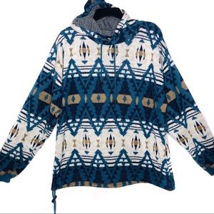 Impact Hoodie Tribal Print Men’s Large